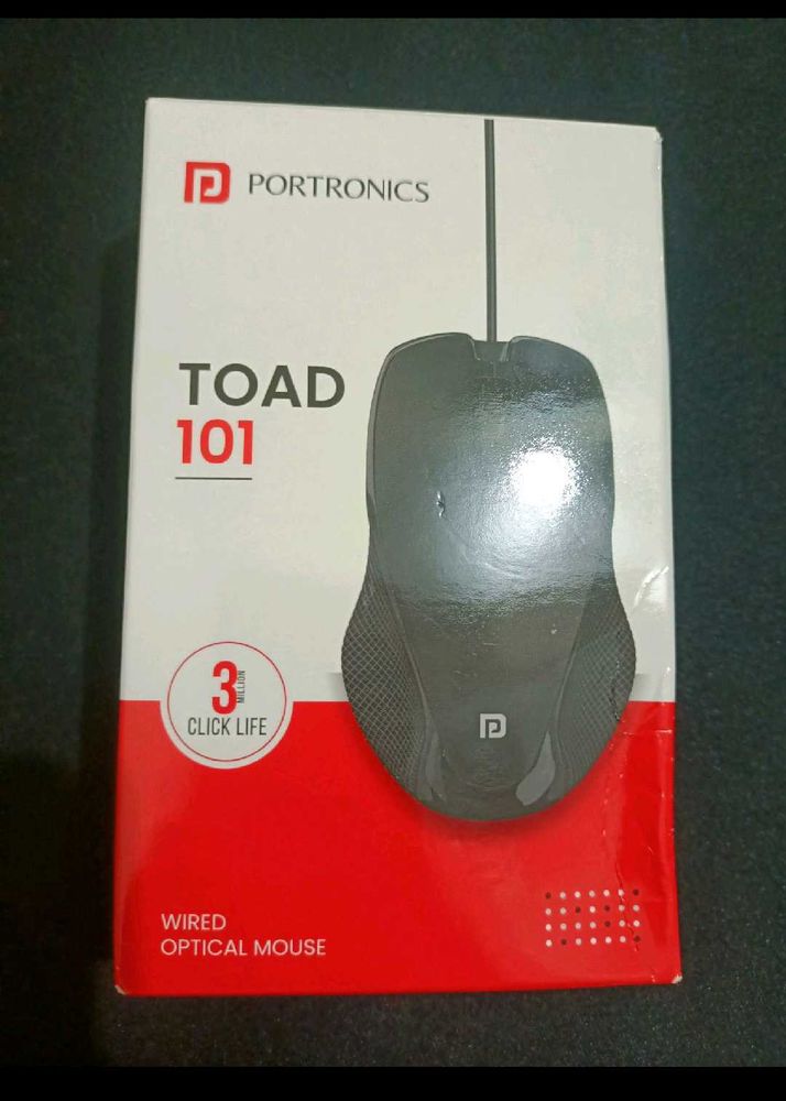 Portronics Toad 101 Wired Optical Mouse