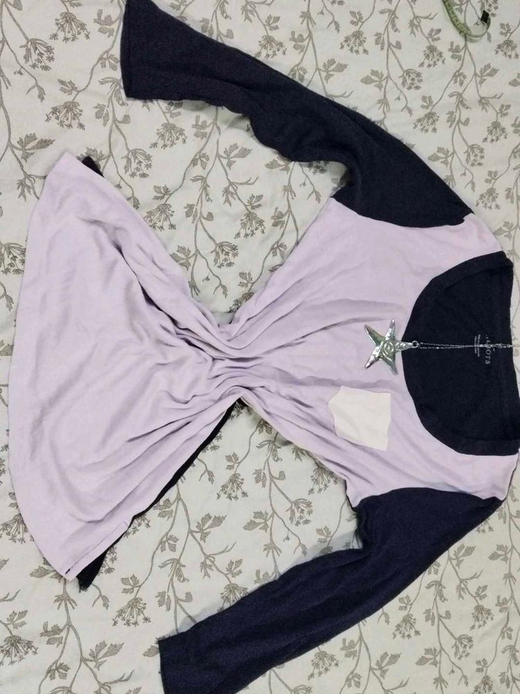 Casual Long Sleeve Tunic Top