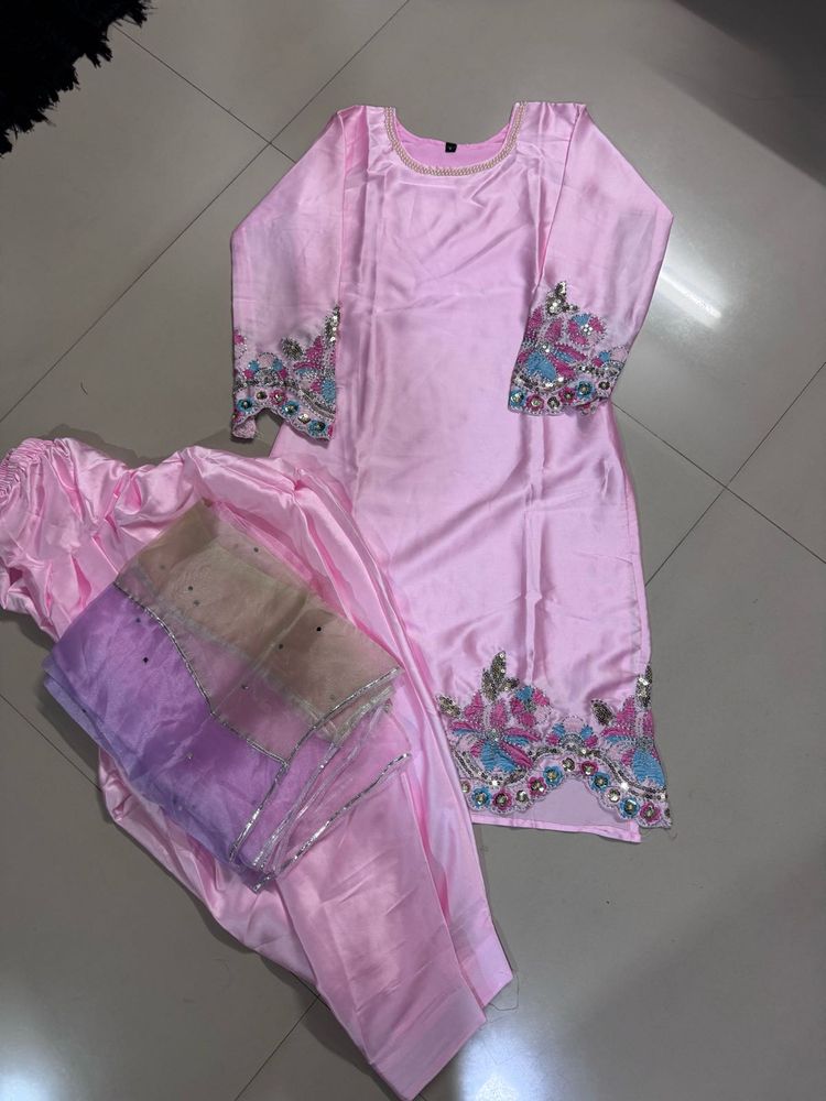baby pink dress