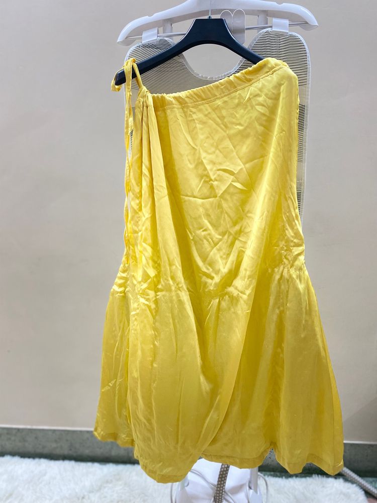Vibrant Yellow Maxi Skirt