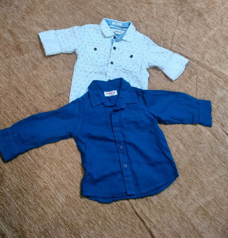 2 Boys Shirts Set