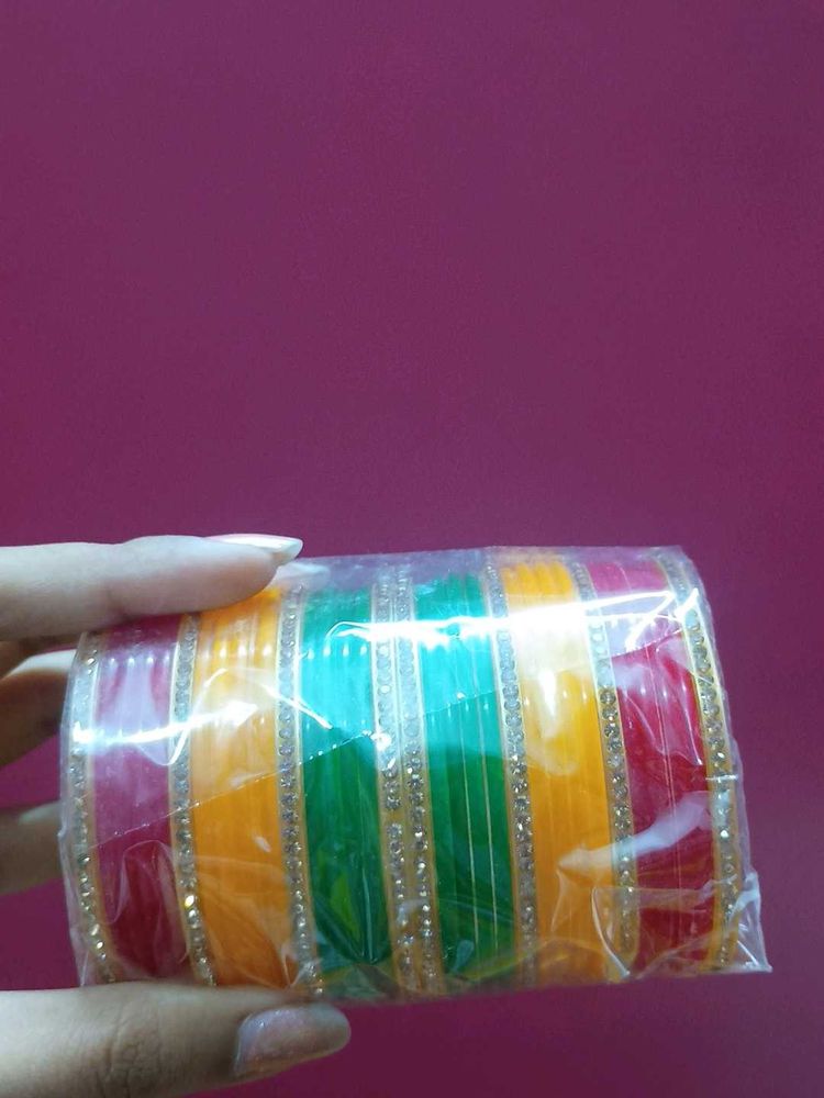 Colorful Chura Bangles