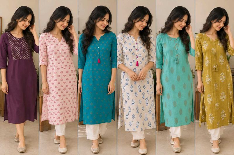 Set of 6 Kurtas