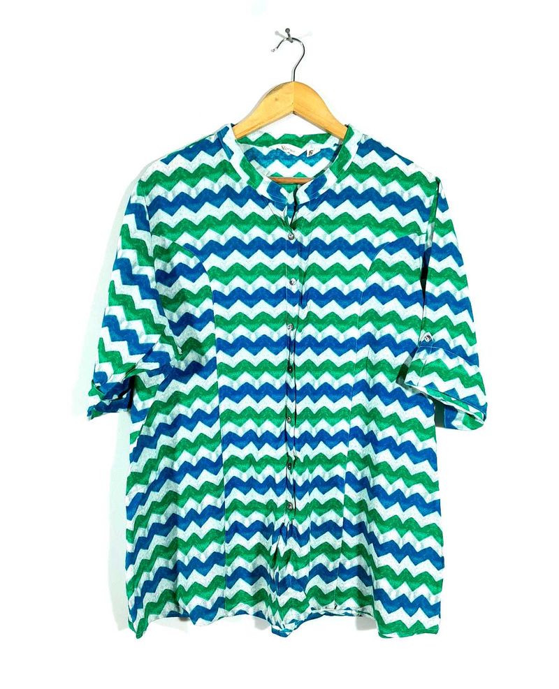 Multi Color A Line Top For Women's
