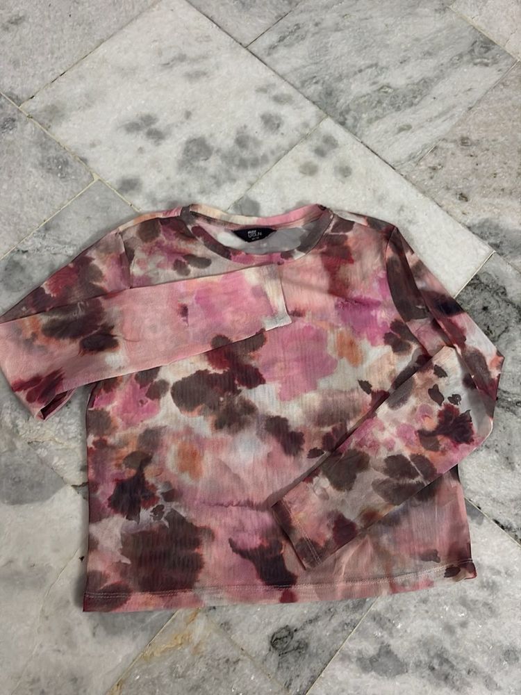 Floral Printed Sheer Top | Trendy Women’s To