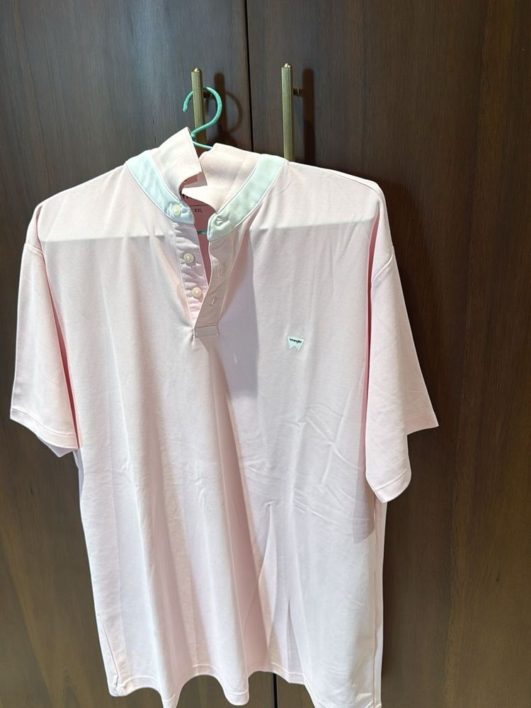 Light Pink Polo Shirt