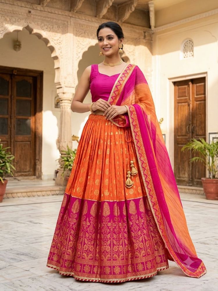 Biba Ethnic Skirt with matching dupatta ✨