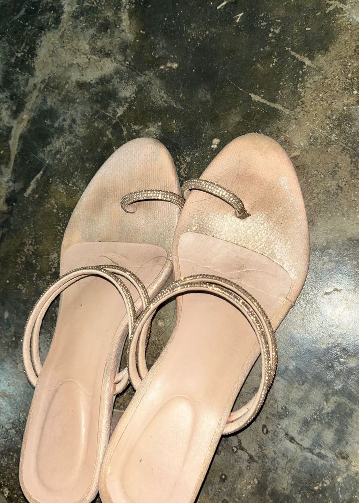 Sparkly Women's Flat Sandals