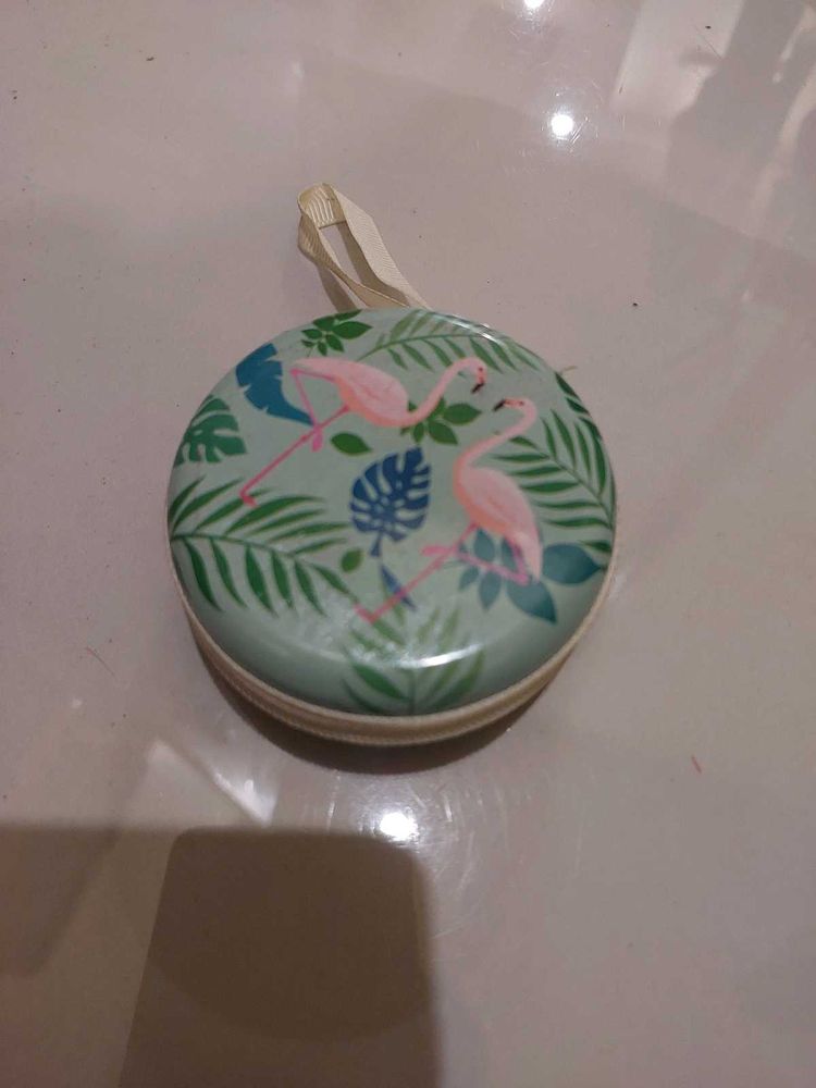 Cute Flamingo Print Coin Purse