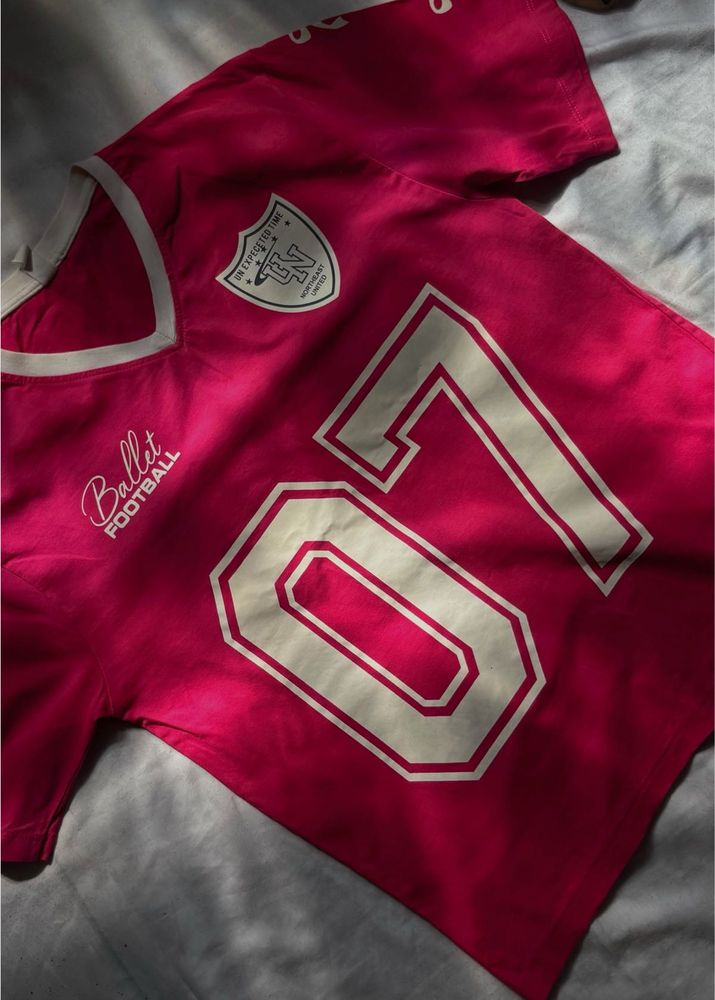 Ballet Football Graphic T-Shirt