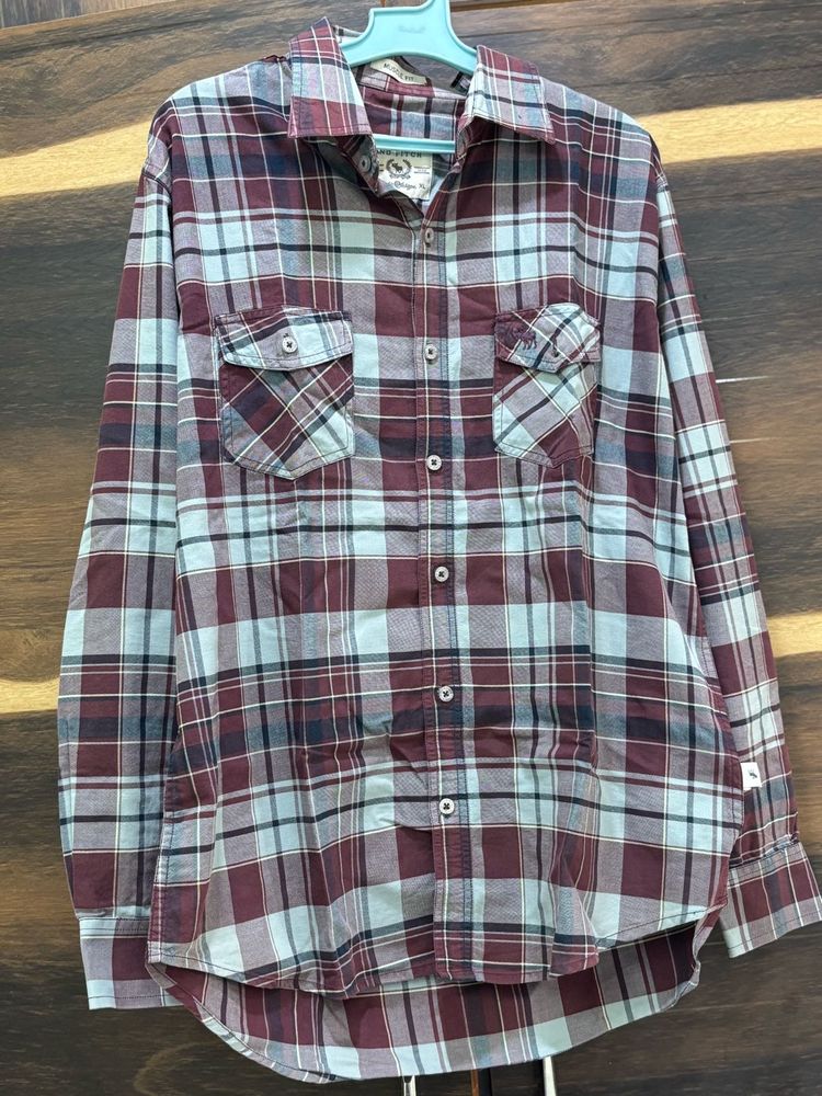 Plaid Flannel Shirt