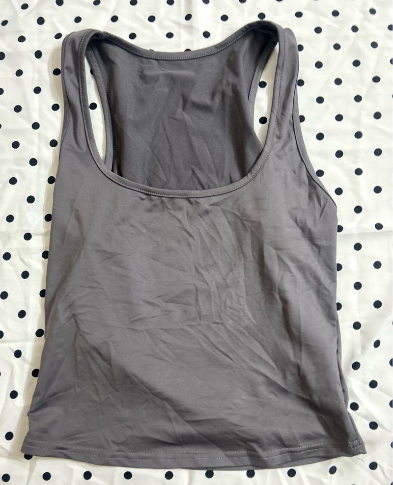 savanaGrey Racerback Tank Top