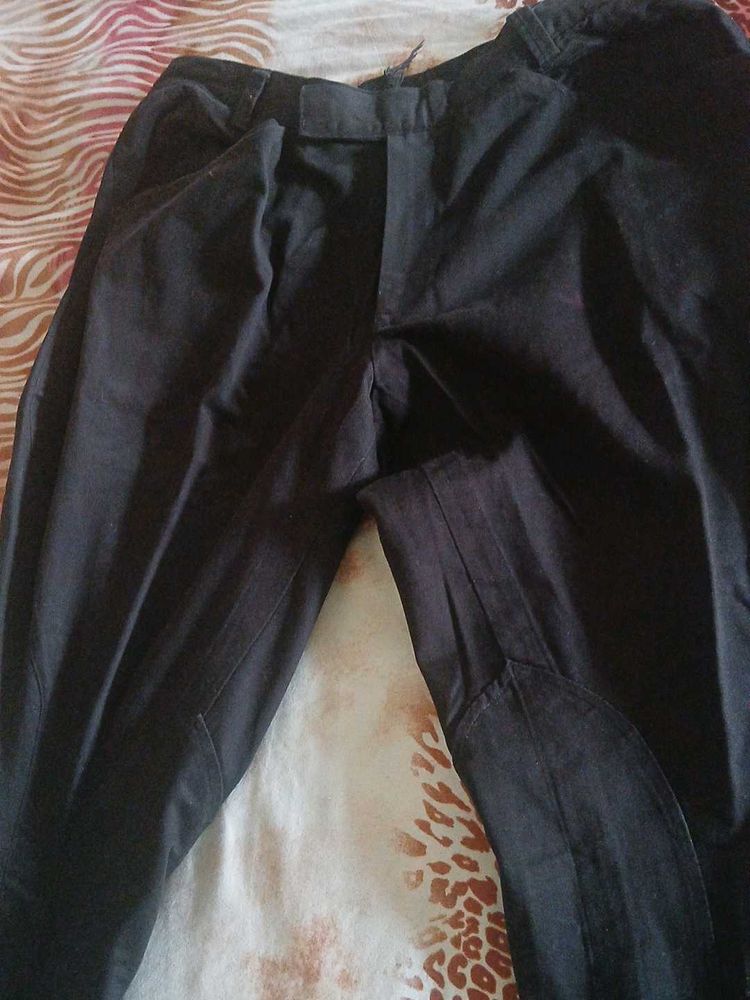 Dark Wash Relaxed Fit Trousers