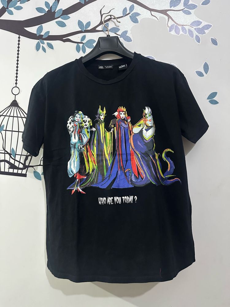 Zara Disney Villains Graphic T-Shirt (EUROPE)
