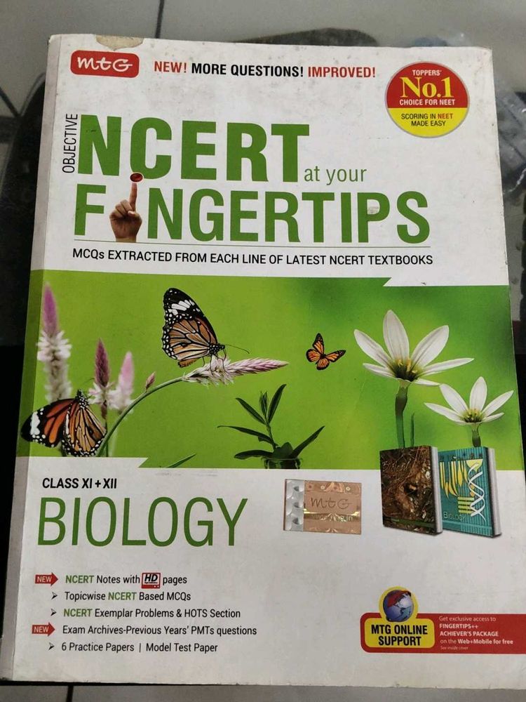 NCERT Objective Biology Class XI+XII