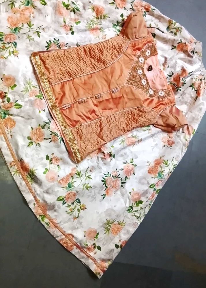 Floral Lehenga Choli Set