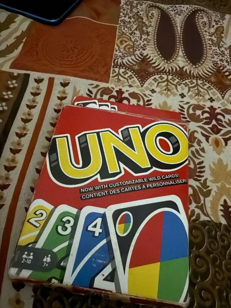 UNO Card Game - Customizable Wild Cards!