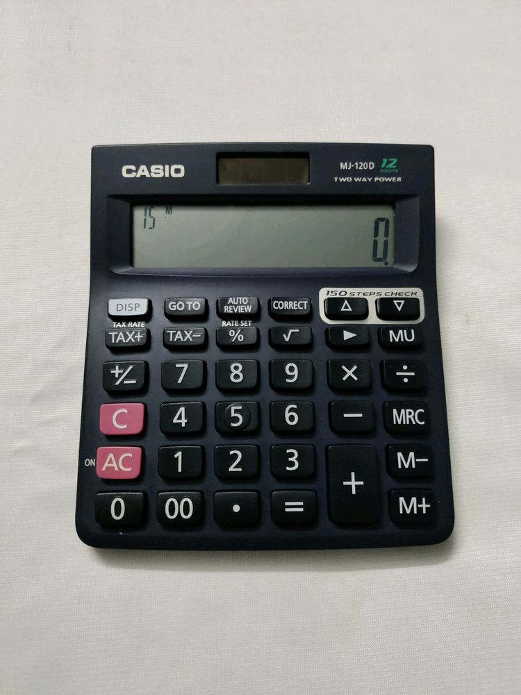 CASIO CALCULATOR MJ-120D (12Digits)