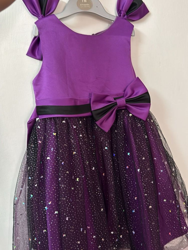 Beautiful Purple Party Dress