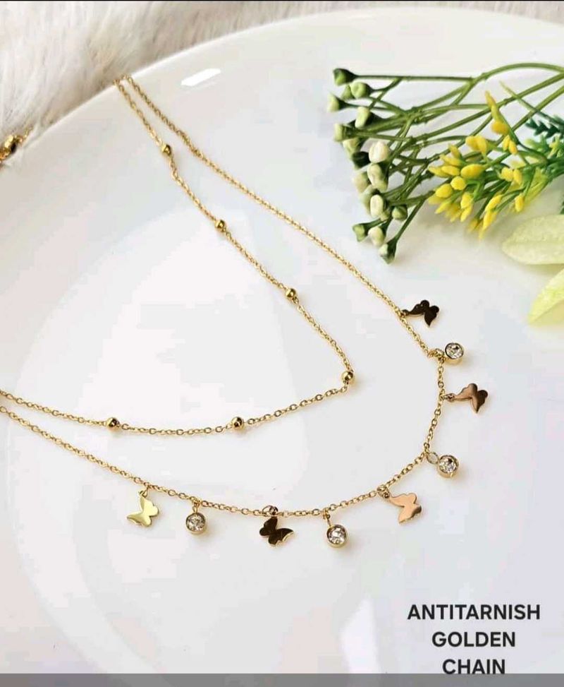 ANTITARNISH GOLDEN CHAIN