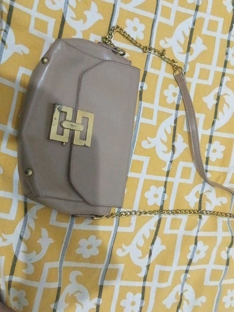Chic Chain Sling Bag