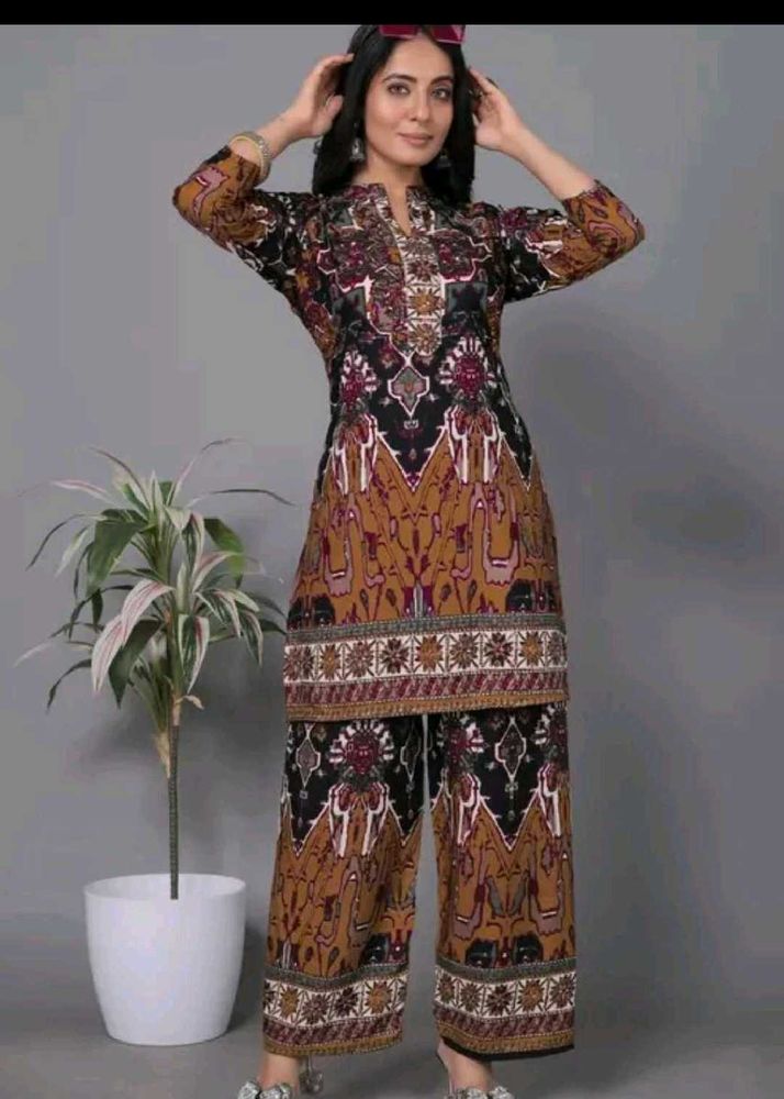 Elegant Printed coord set