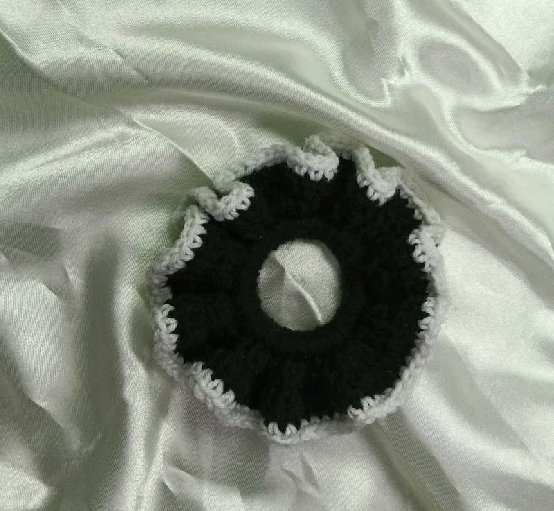 Handmade Crochet Scrunchie