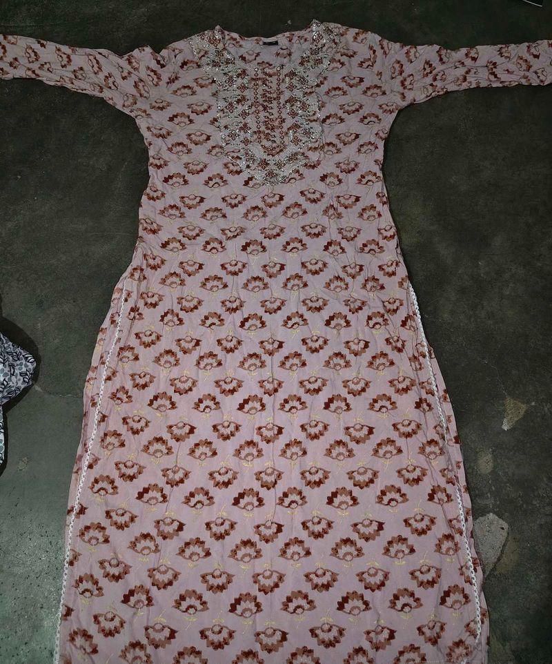 straight Cotton Kurta