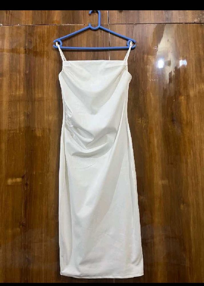 Urbanic Elegant White Slip Dress⭐️
