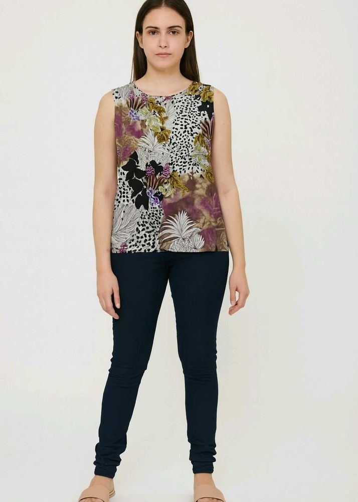 Floral Print Tank Top