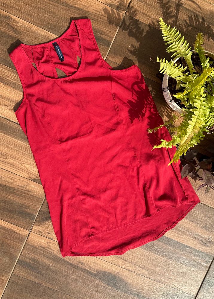 Dark pink Top For Party Wear