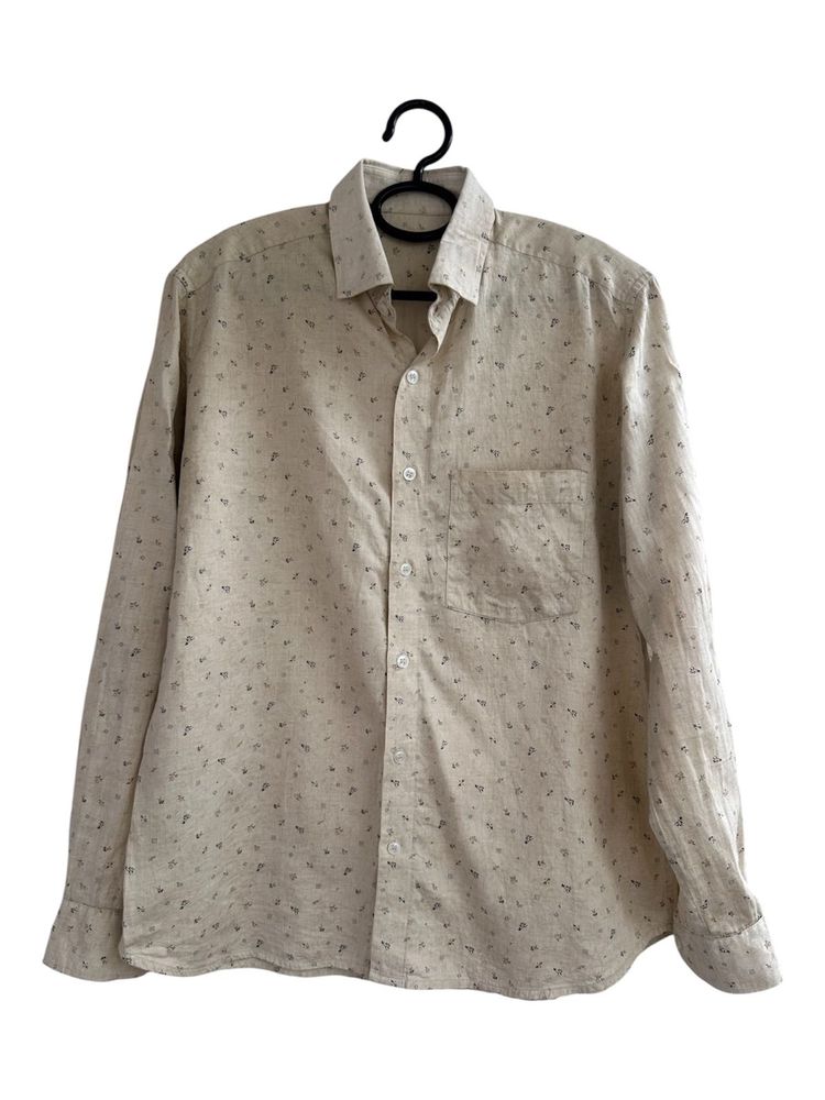 Men's Printed Long Sleeve Shirt