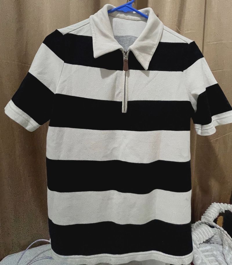 Striped Polo Shirt
