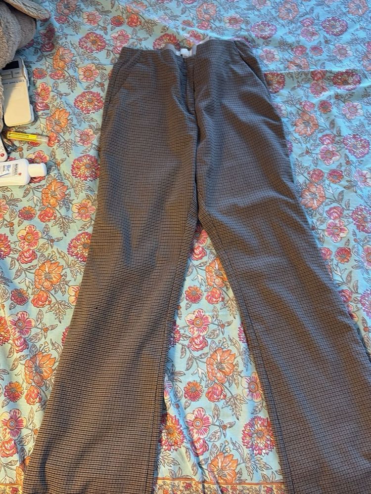 Houndstooth Flare Pants