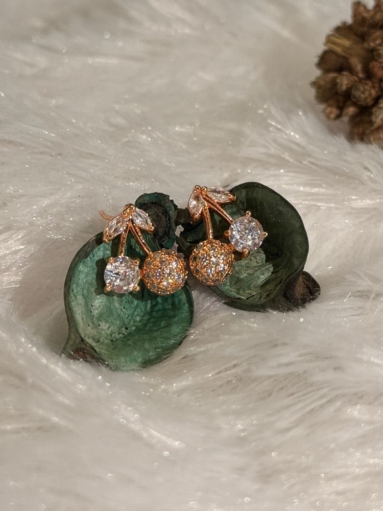 Cherry Stud Earrings