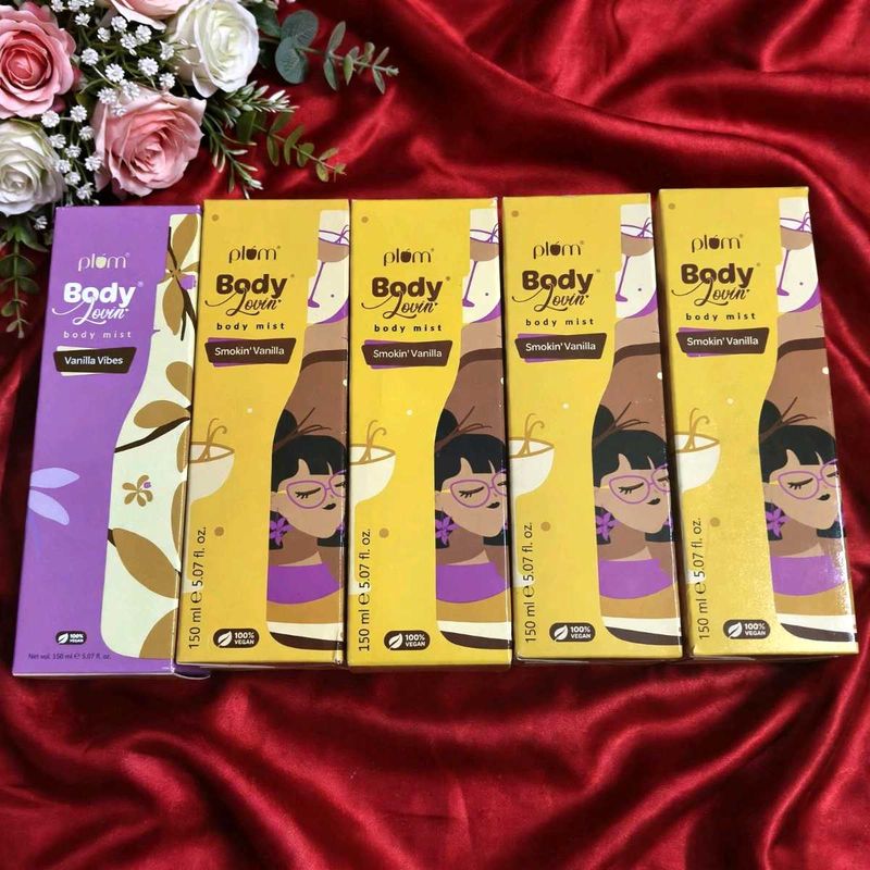 Plum Body Lovin'  Mist - 5 pc Set