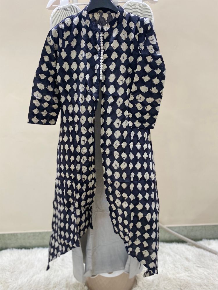 Elegant Overlay Jacket and inner set