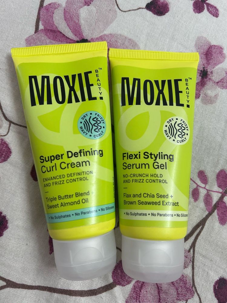 Moxie Curl Cream &amp; Gel Travel set