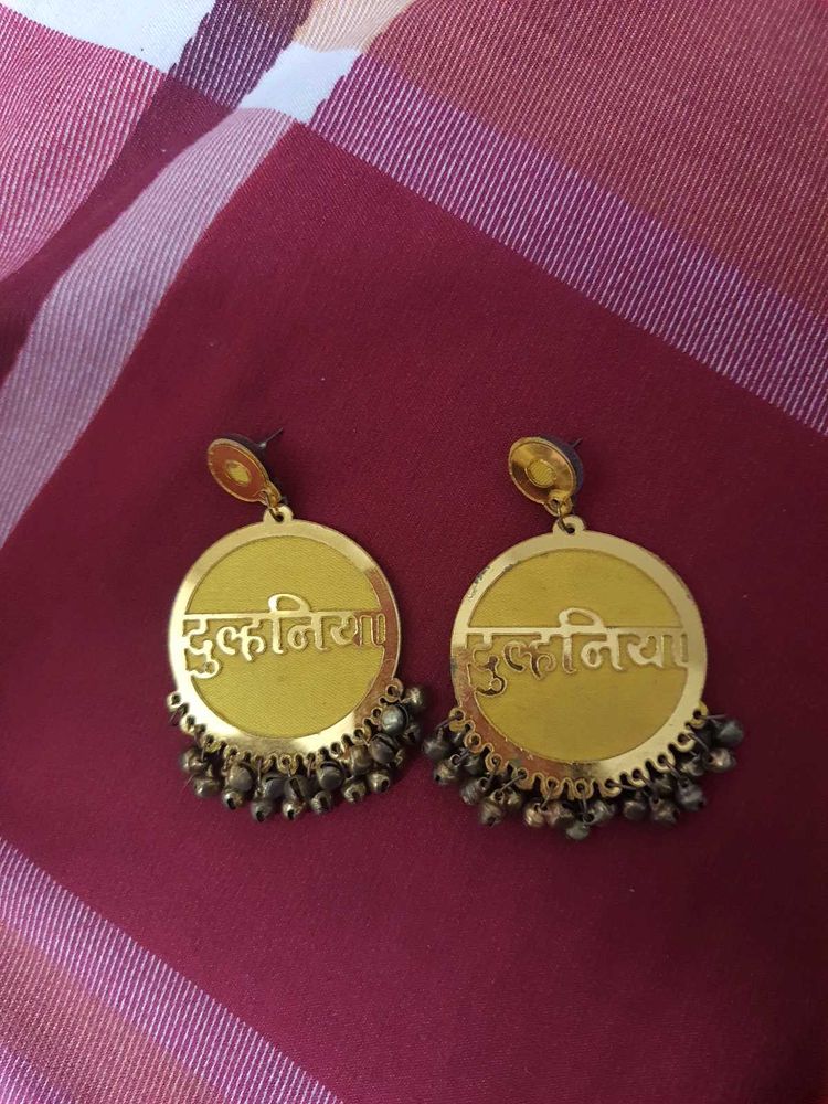 Unique Bride Earrings - Dulhania