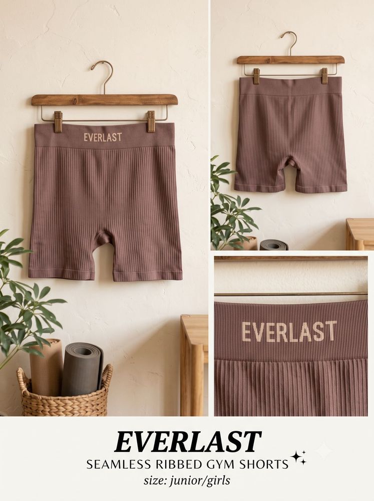 Everlast Seamless Ribbed Gym Shorts