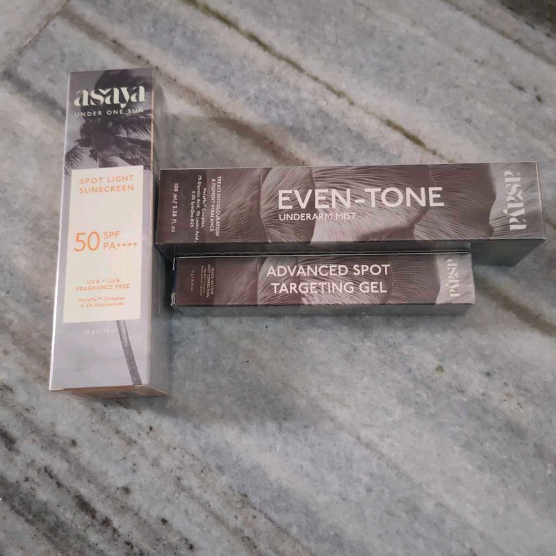 Asaya Underarm Mist &amp; Sunscreen Set