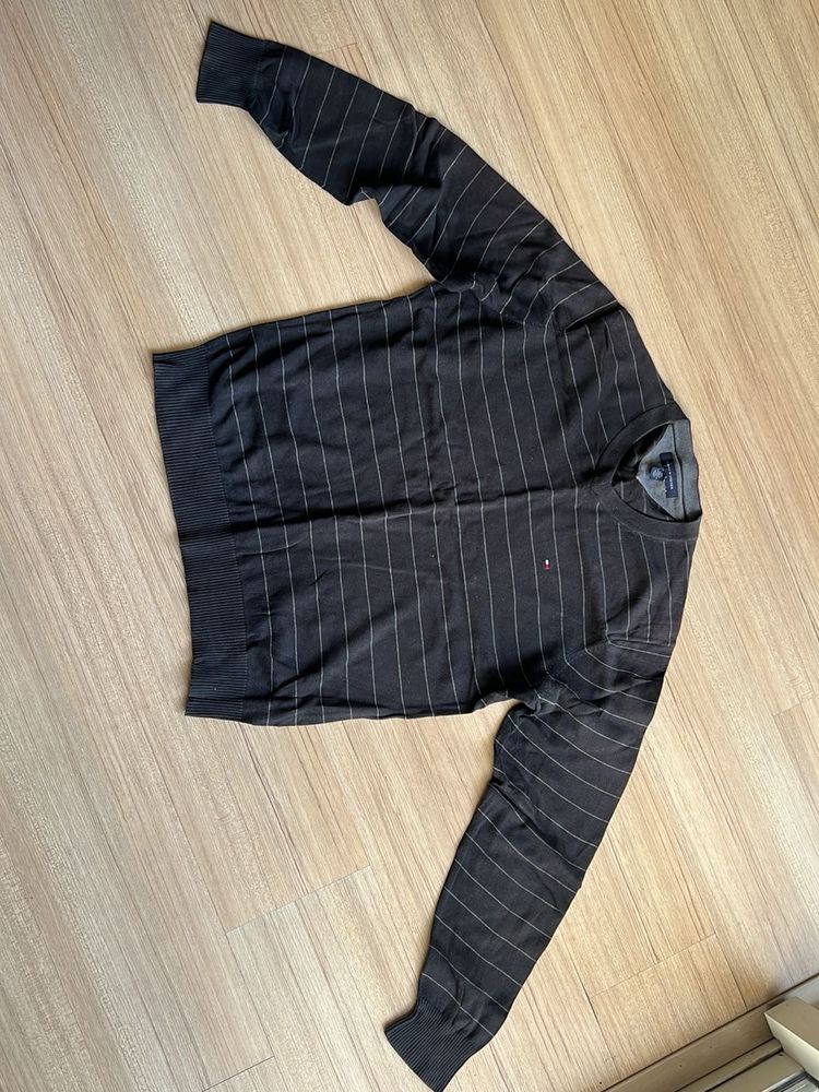 Tommy Hilfiger Men's Striped Knit Sweater