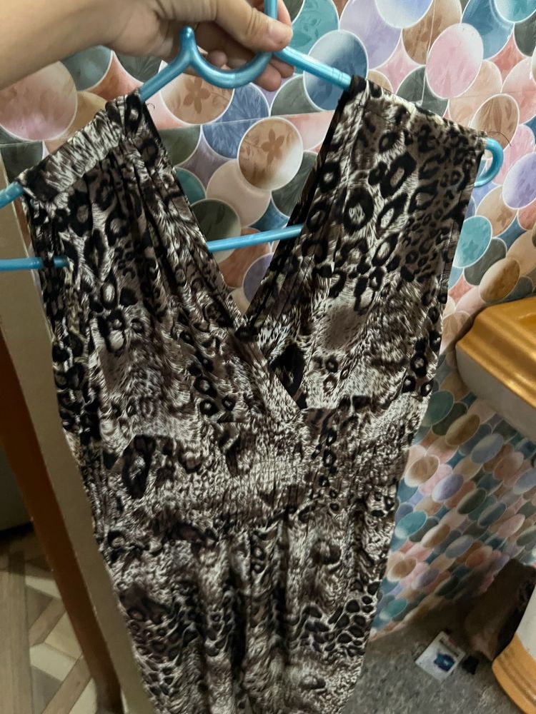 Stylish Leopard Print Dress