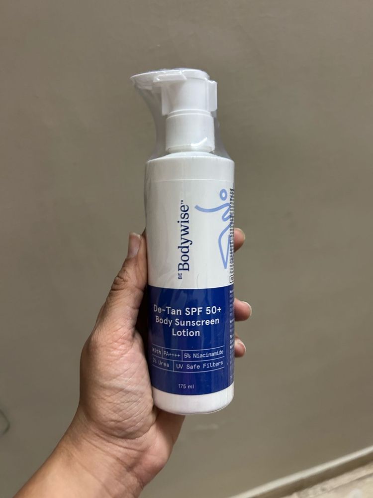 Bodywise De-Tan SPF 50+ Lotion