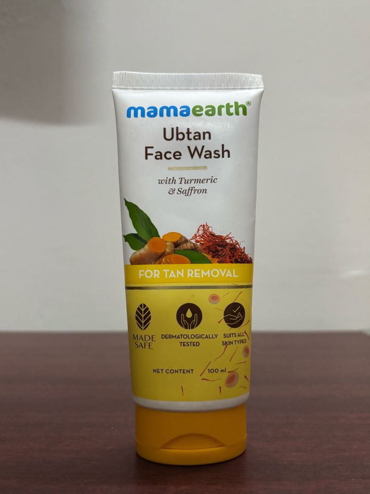 Mamaearth ubtan facewash new
