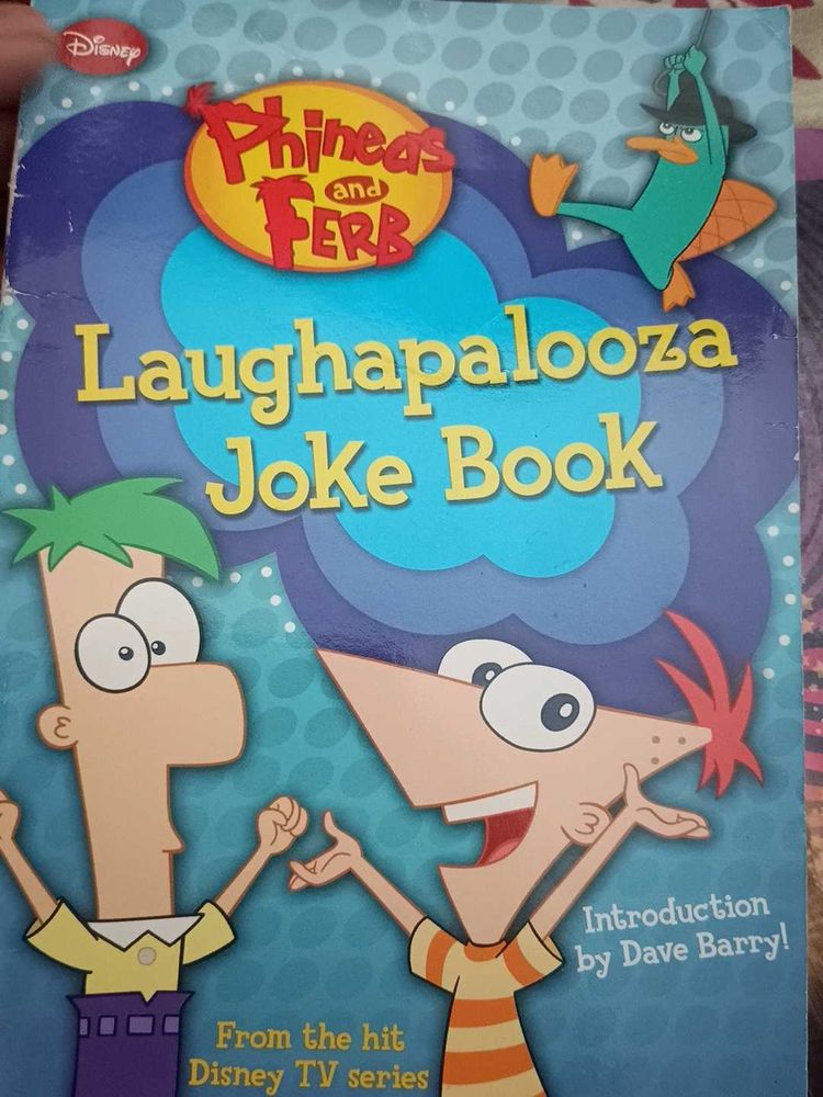 Phineas and Ferb Laughapalooza Joke Book