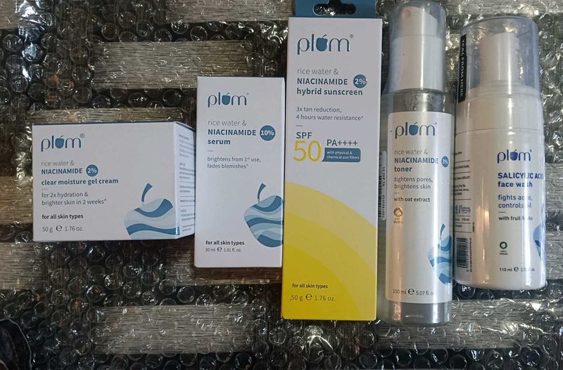 Plum Rice Water &amp; Niacinamide Set