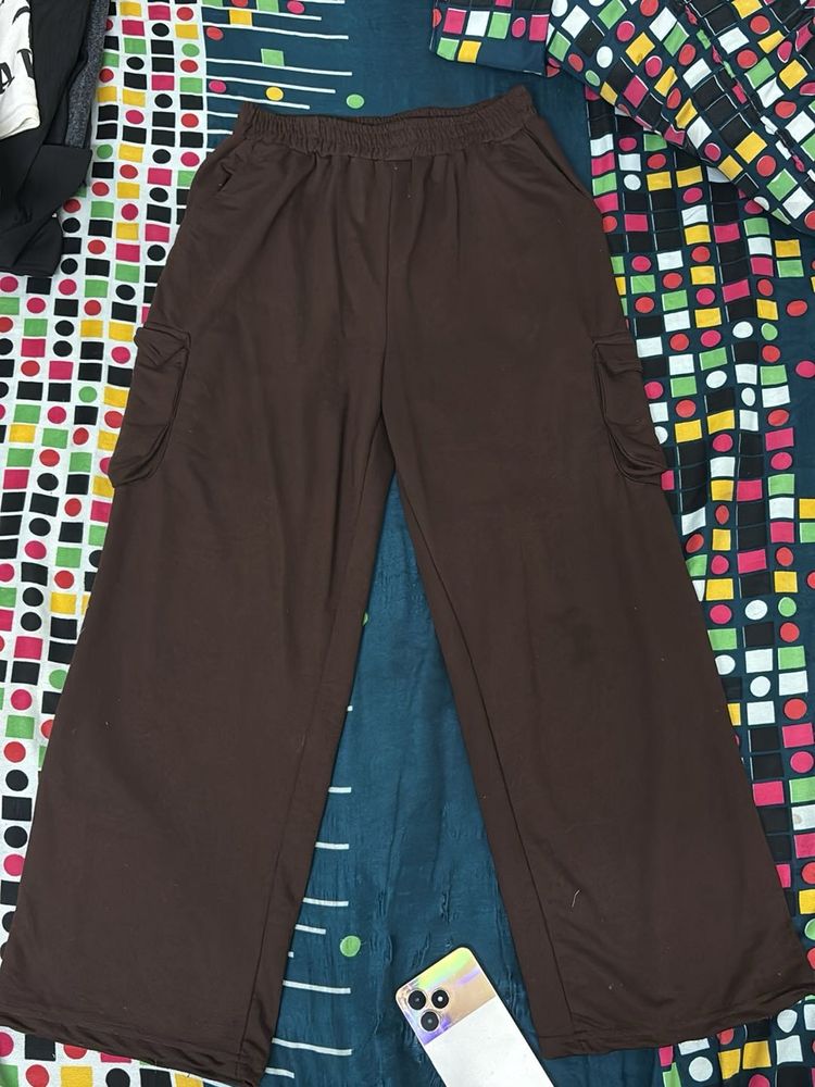Brown Cargo Lounge Pants