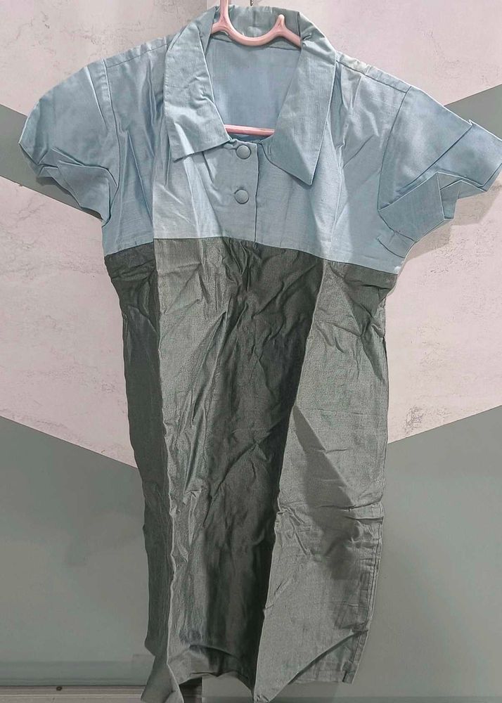 Silk Blend Short Kurta