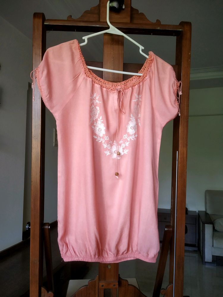 Embroidered Top